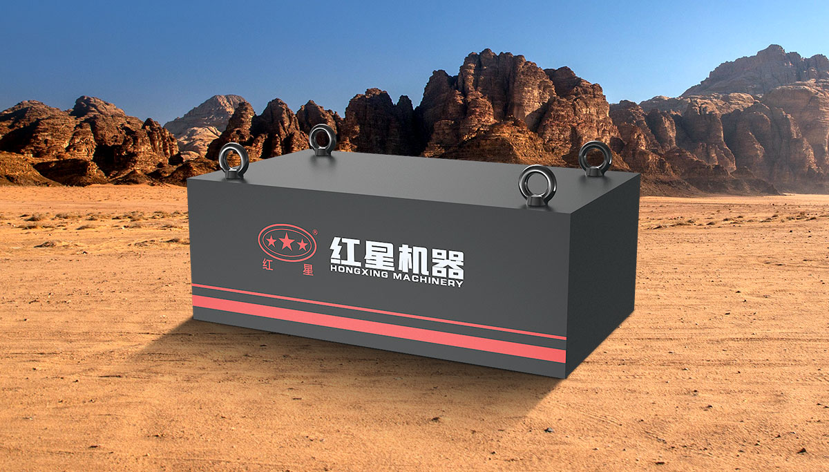 悬挂式永磁除铁器